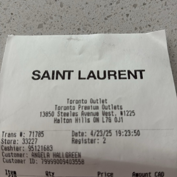 Sold‼️Saint Laurent Mini Le 5 a 7- complete set! - Picture 7 of 7